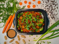 Vegan Teriyaki-Peanut-Bowl